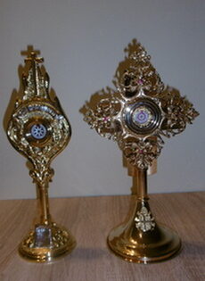 Relikwie św. S. Faustyny i św. Jana Pawła II w kalwaryjskim Sanktuarium