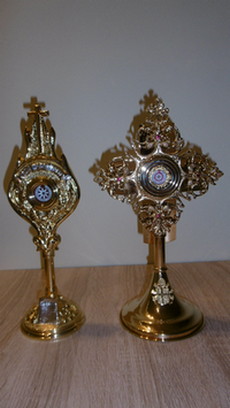 Relikwie św. S. Faustyny i św. Jana Pawła II w kalwaryjskim Sanktuarium