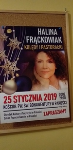 Kolędowanie ..... z Haliną Frąckowiak w Pakości - 25 stycznia