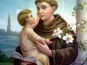 Święto św. Antoniego z Padwy 13 czerwca - poświęcenie lilii i błogosławieństwo dzieci