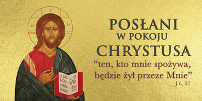 Rok Kościelny i Duszpasterski 2021/2022 - „Posłani w pokoju Chrystusa”,