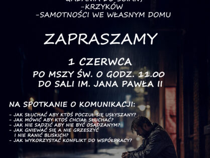 Zaproszenie na spotkanie o komunikacji - 01.06.2025r.