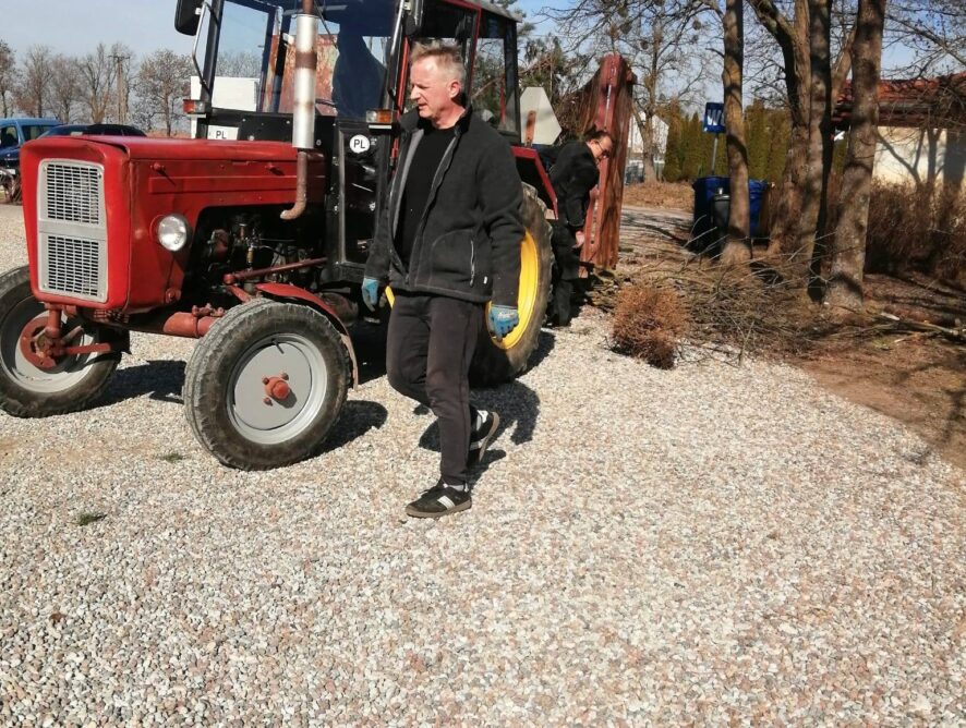 Sprzątanie Wzgórza Kalwaryjskiego 14.03.2026r.