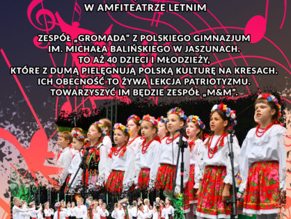 Koncert dzieci i młodzieży z Litwy -zaproszenie